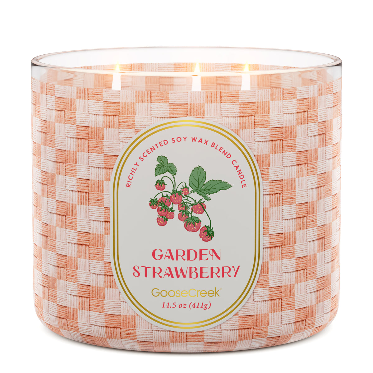 Garden-Strawberry-3-Wick-Candle